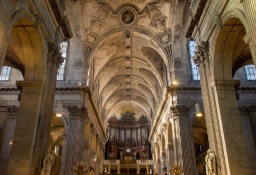 Orgel St. Sulpice By Bastien Milanese [desktop Auflösung]