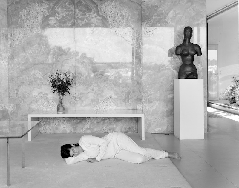 Anne Glassner, Sensing The Night, Villa Tugendhat, Brünn 2021 (foto Roman Franc)