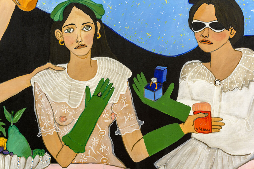 Karo Kuchar & Barbara Moura à Septieme Gallery